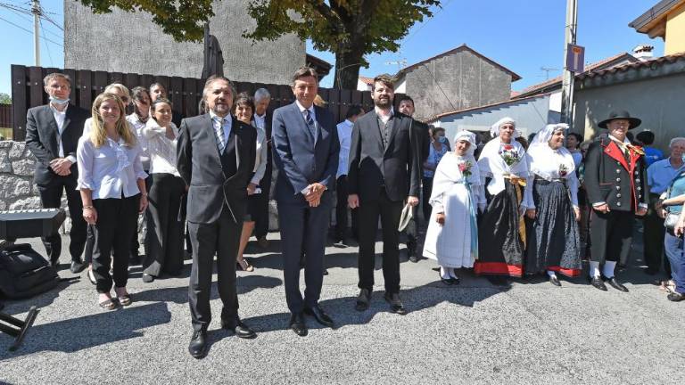 Slovenski predsednik v Križu