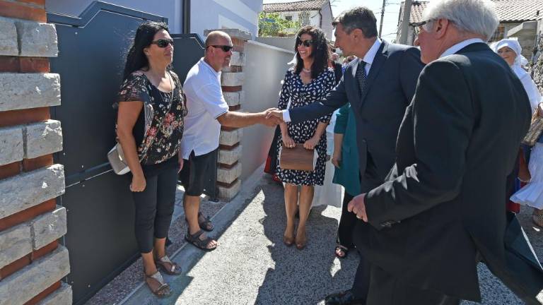 Slovenski predsednik v Križu