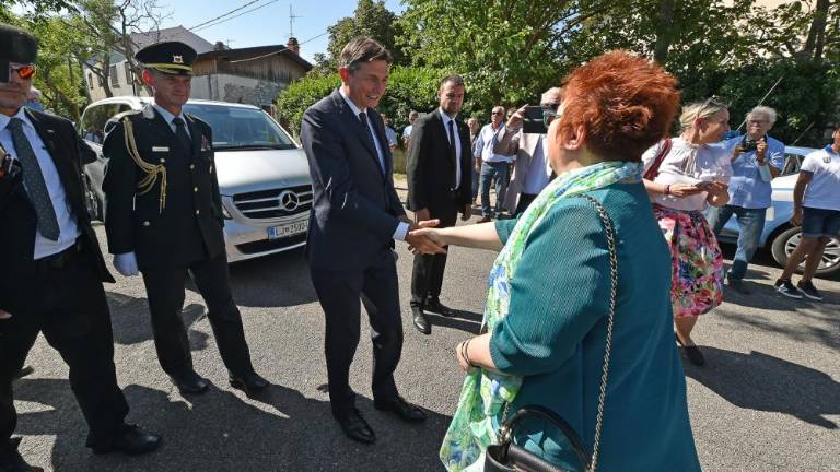 Slovenski predsednik v Križu