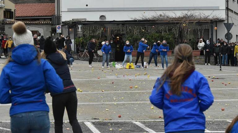 V Boljuncu letela jabolka