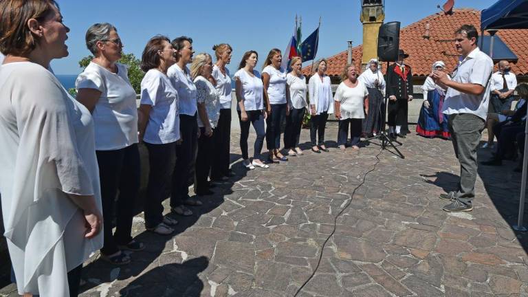 Slovenski predsednik v Križu