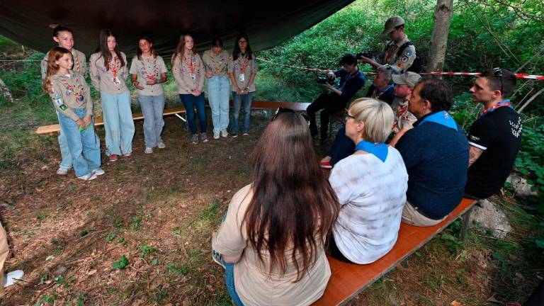 Predsedničin obisk na 17. taborniškem Zletu