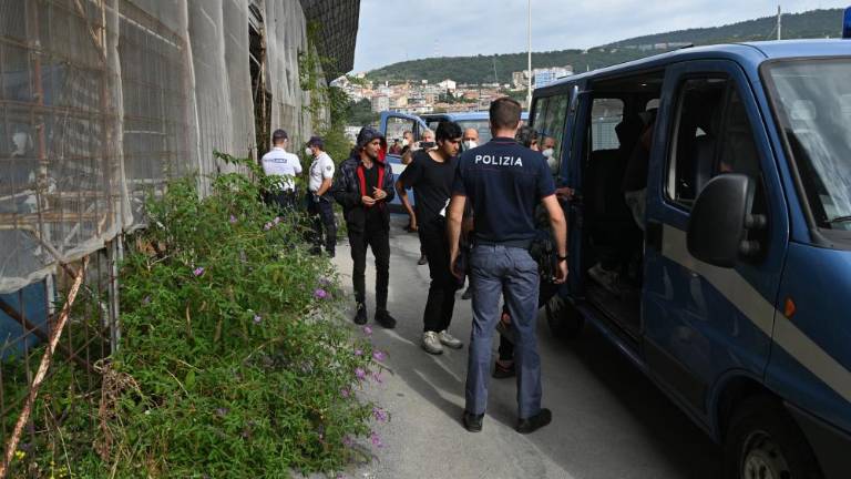 Nova racija v tržaškem silosu