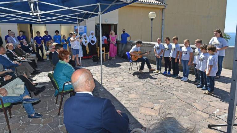 Slovenski predsednik v Križu