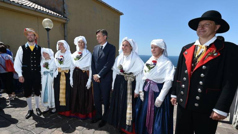 Slovenski predsednik v Križu