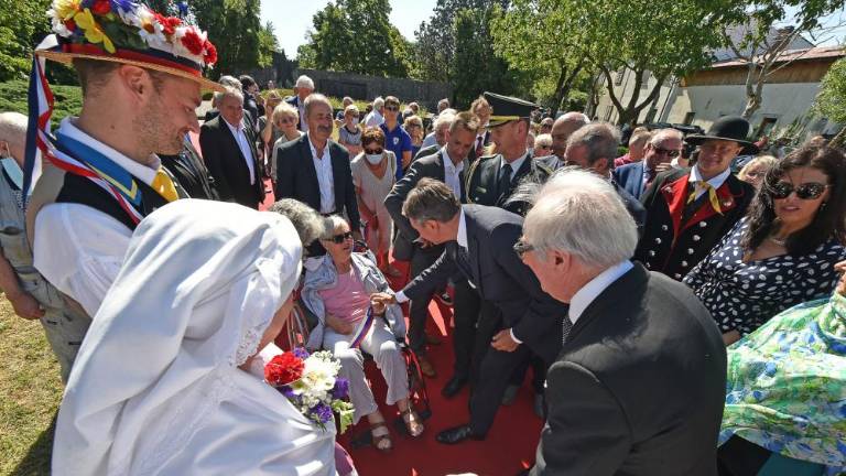 Slovenski predsednik v Križu