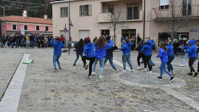 V Boljuncu letela jabolka