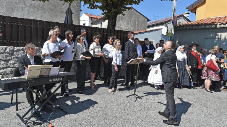 Slovenski predsednik v Križu