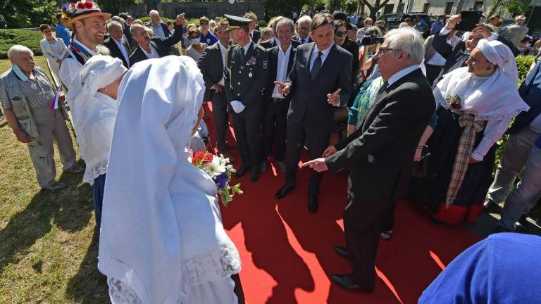 Slovenski predsednik v Križu