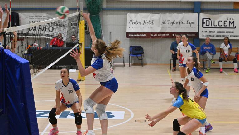 Odbojkarice Zaleta na eni od domačih tekem (FOTODAMJ@N)