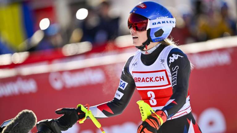 Mikaela Shiffrin premagala Sofio Goggia, Ilka Štuhec 14.