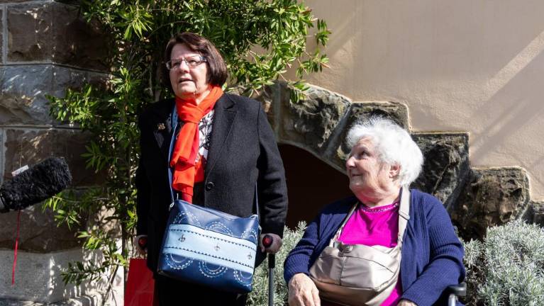 Priči trpke zgodovine obiskali Vilo Tomažič