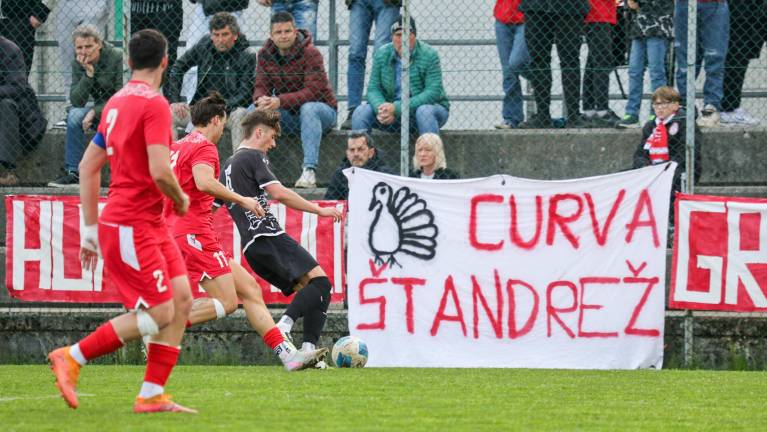 Na tekmi med Juventino in tržiškim UFM v Štandrežu (TIBALDI)