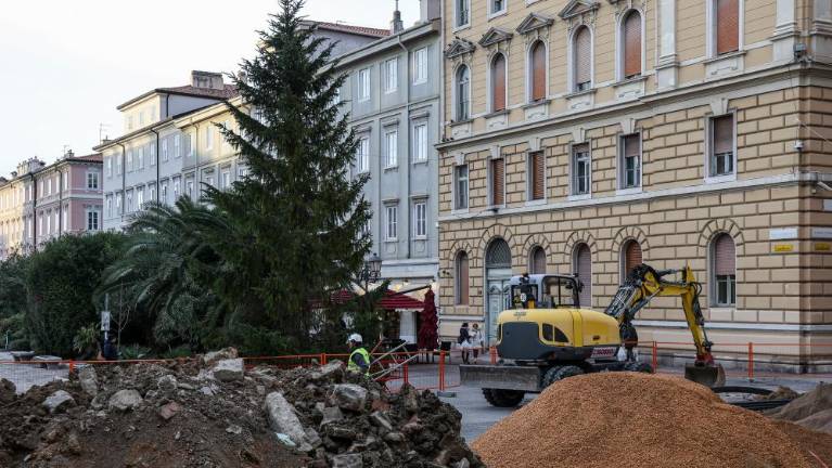 Prenova Trga sv. Antona med prazniki povzroča nejevoljo