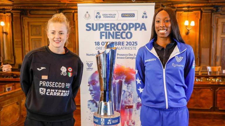 Conegliano in Milano danes v Trstu za prvo lovoriko