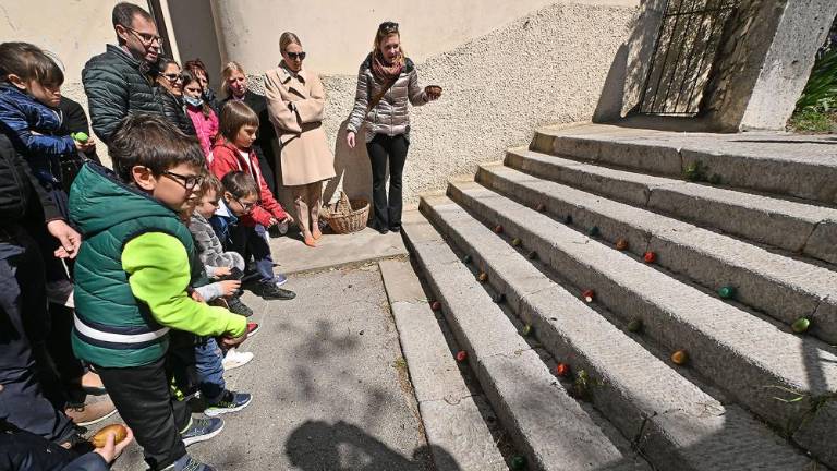 Po dveh letih v Križu spet tučenje jajc