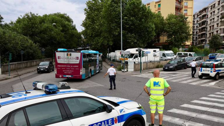 Zapora Ulice D'Alviano povzročala zastoje in zmedo
