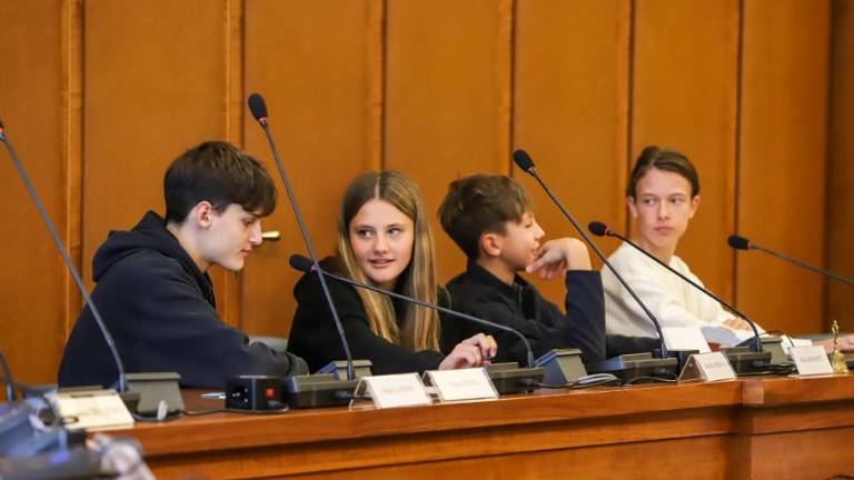 Licejci v vlogi občinskih svetnikov
