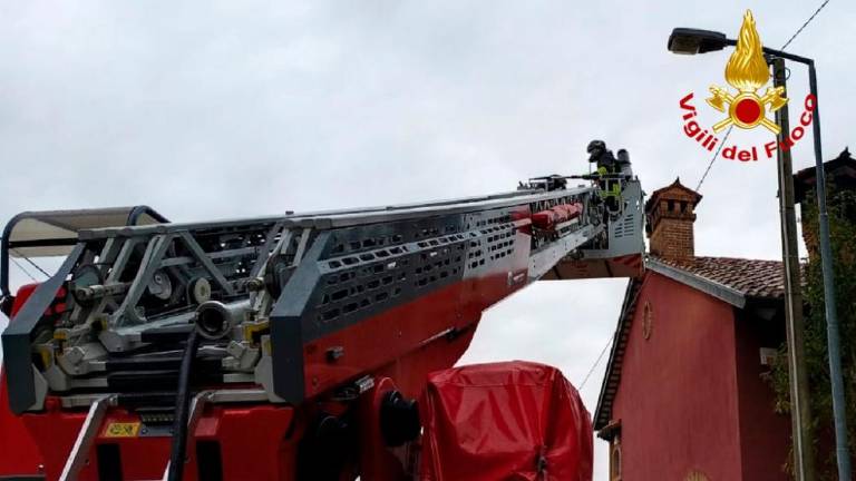 V Gradišču zagorela dimna cev stanovanjske hiše