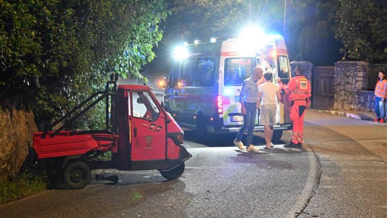 Za prometno nesrečo v Nabrežini najbrž kriva izsiljena prednost