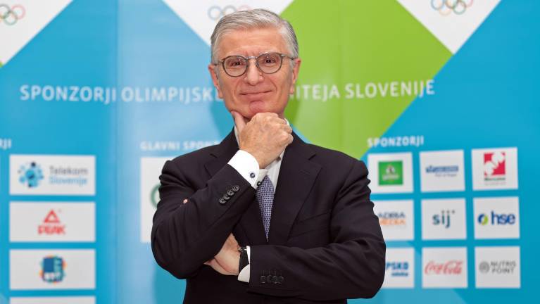 Predsednik OKS Franjo Bobinac (ALEŠ FEVŽER / FB OKS)