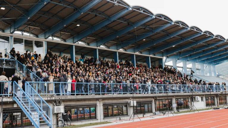 Na stadionu so bili »tudi tisti, ki jih ni bilo«