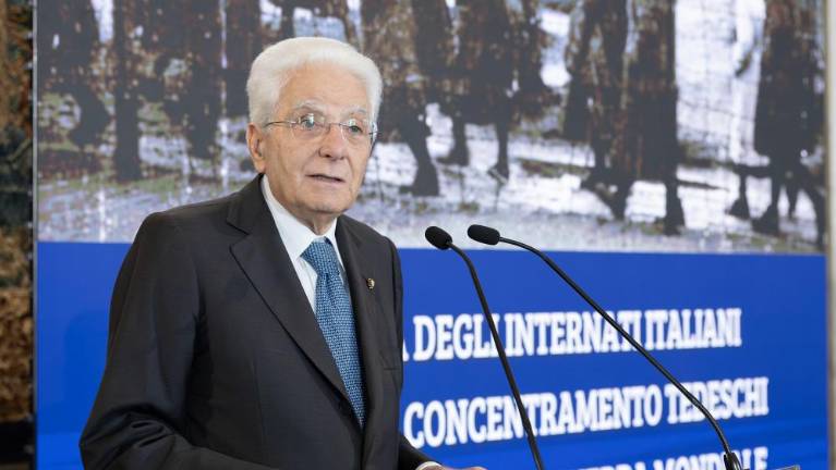 Mattarella se je jasno poklonil antifašizmu