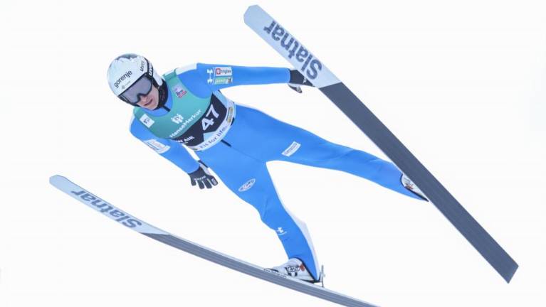 Peter Prevc drugi v Trondheimu