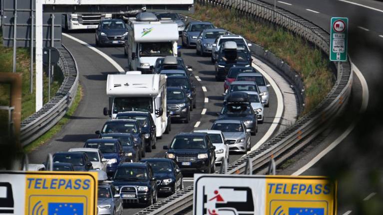 Kilometrski zastoji pri Moščenicah