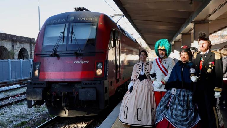 Z vlakom zdaj hitreje iz Trsta na Dunaj