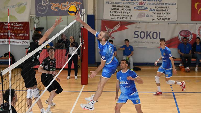 Soča SloVolley izpadla iz B-lige, Dom v finalu