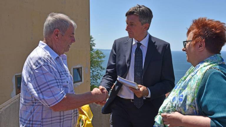 Slovenski predsednik v Križu