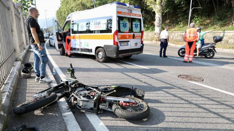 Prometna nesreča pri krožišču za Staro pristanišče