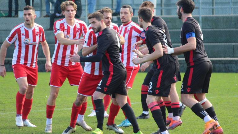 Nogometaši Juventine (v črnih dresih) na arhivski fotografiji (TIBALDI)