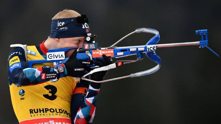 Jakov Fak tretji v Ruhpoldingu