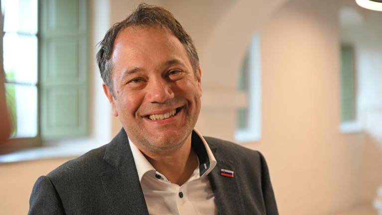 Matej Arčon na obisku v Dolini