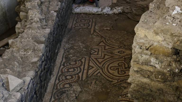 Starokrščanska bazilika pod šolo sredi Trsta