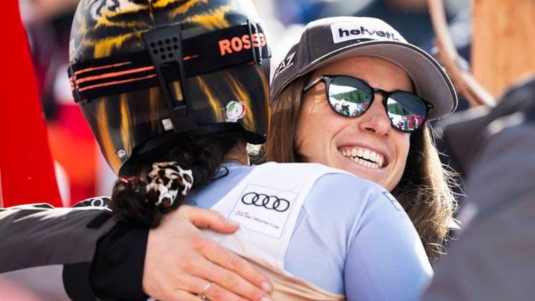 Marta Bassino in Federica Brignone najboljši v Crans Montani