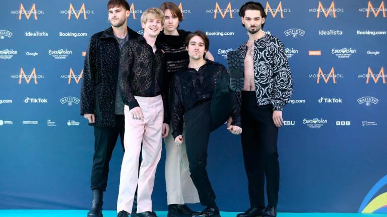 Slovenska skupina Joker Out nocoj na pesmi Evrovizije