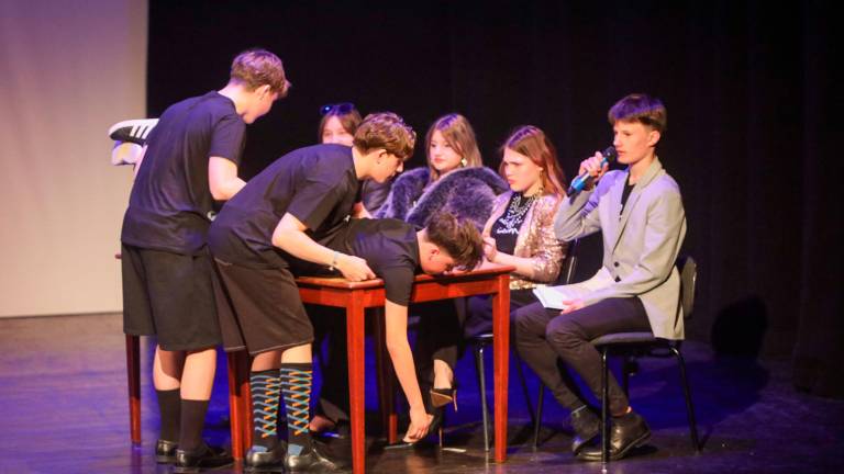 Goriški licejci na odru