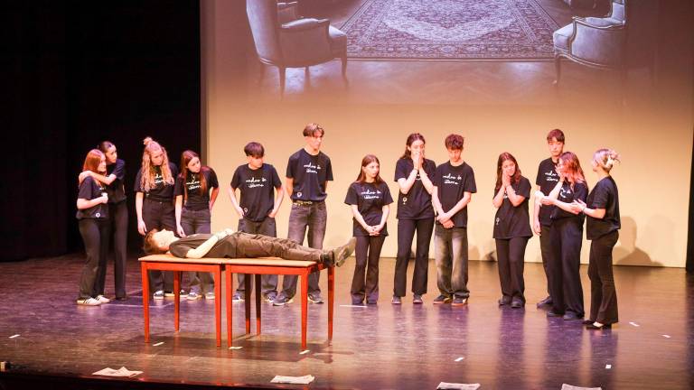 Goriški licejci na odru