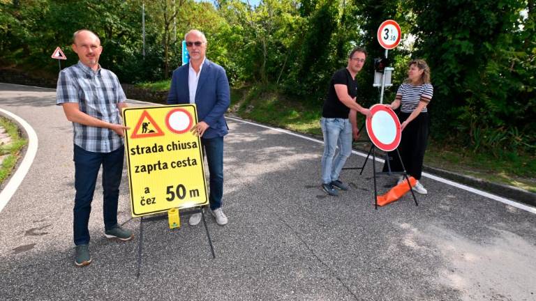 Na cesti za Prebeneg spet stekel promet