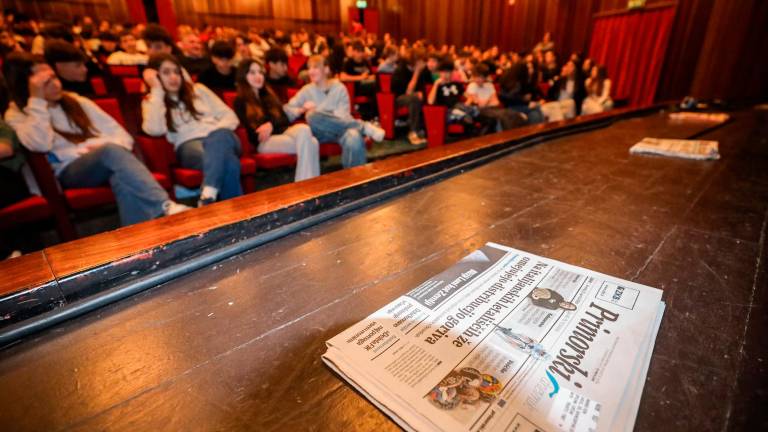 Goriški licejci na odru