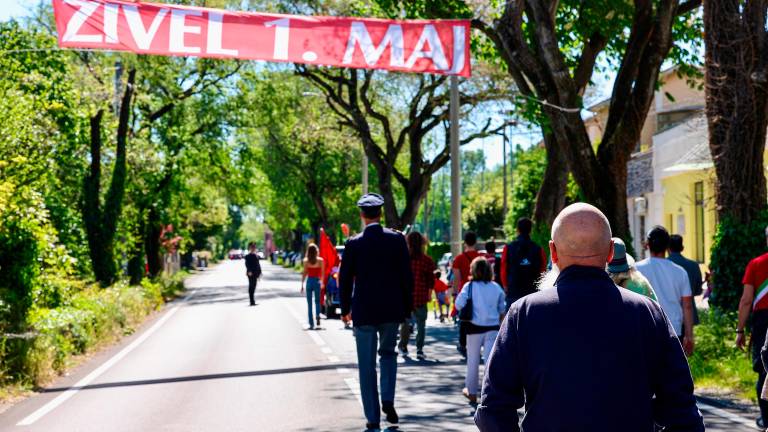 Na prvi maj od Nabrežine do Križa