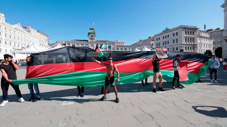 Tržaški Afganistanci za mir