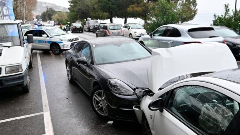 V Barkovljah zaradi nesreče upočasnjen promet