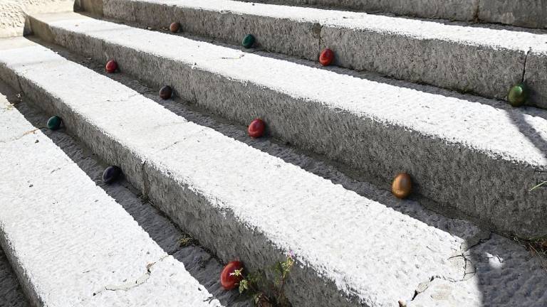 Po dveh letih v Križu spet tučenje jajc