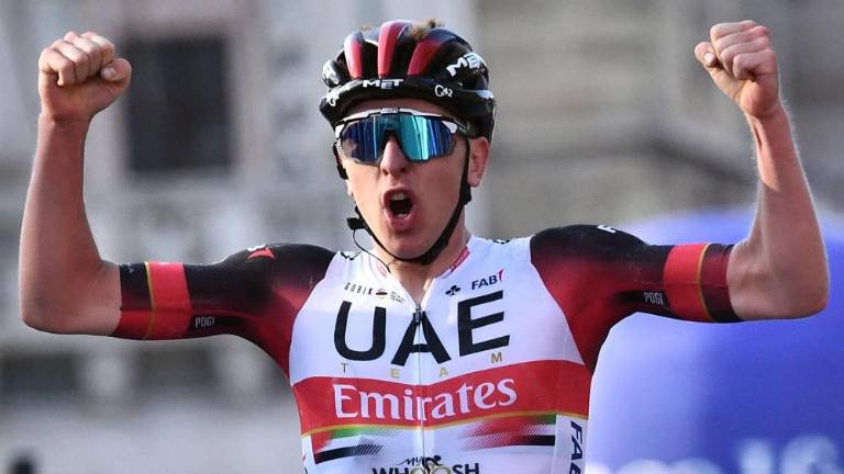 Zlato kolo Tadeju Pogačarju