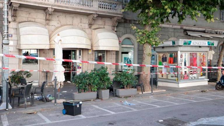 Streljanje sredi Trsta