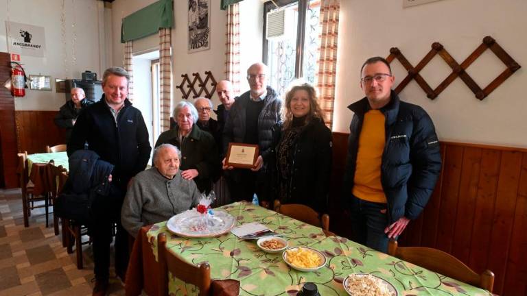 V Dolini Josip Lovriha (Pepi Bukar) danes praznuje sto let